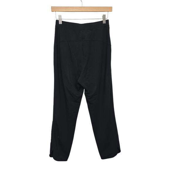 Lululemon Every Moment Cropped Pants Womens‎ Size 4 Lounge Black Workout - Picture 2 of 8